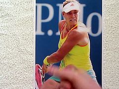 Cum on Angelique Kerber Tribute #3