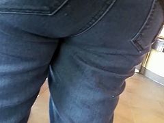 Close up ass jeans 2