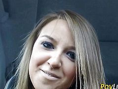 Teen gets pov cum covered
