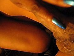 Long Blue Curved Fingernails Play with mans Dick pt 1