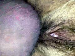 HD Closeup - Small Cock - Hairy Pussy