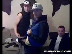 Chav lads with a friend