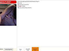 Girl with cute butt and no shirt - Omegle