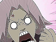 Naruto Porn - Double penetrated Sakura