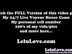 Lelu Love-POV BJ Vibrator Doggystyle Cum On Ass