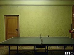 After a Ping Pong game, there´s nothing better then a good fuck on camera, so says the winner.