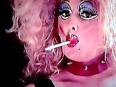 Smoking PVC Dragqueen