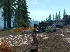 Perils of escaped Skyrim slavegirl 19