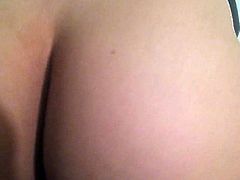 beautiful brunette sucks and fucks 4 - blowjob and hj