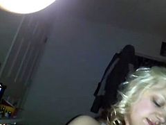 Sexy big tits wife stroking a hug dates25com