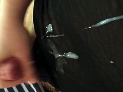 Cumming on myself