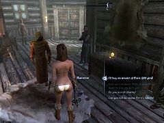 Perils of escaped Skyrim slavegirl 21