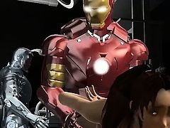Iron Man Tag Team - Amazing 3D hentai adult world