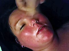 exwife takes a messy facial