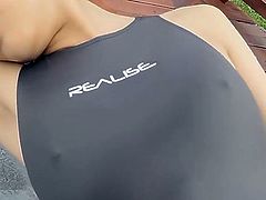 swimsuit japanese in puffy pussy
