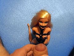 Barbie Doll Bondage Cumshot
