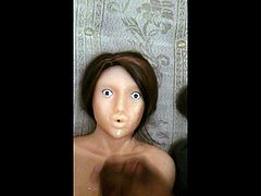 Sex Doll Vid 7 - Piledriving Nicola's mouth