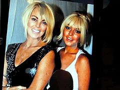 Dina Lohan Cum Tribute #1 (feat. Lindsay)