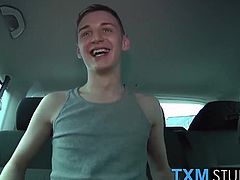 Twink Kai Alexander enjoys threesome with Adam and Reece