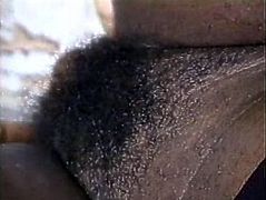 Hairy interracial retro sex