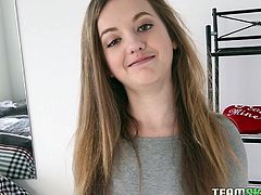 Bored of familiar faces? Click to meet a new chick, who's just craving to fool around... Watch hot Marissa, sucking dick on knees and having fun. This amateur bitch with long light brown hair is eager to warm up the atmosphere... Enjoy the inciting hardcore homemade scenario!