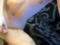 Big cocked femboy cums in her mouth!