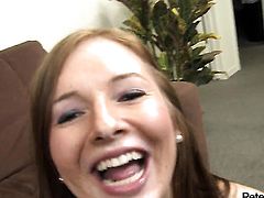 Peter North bangs Ashli Orion in her mouth as hard as possible in oral action