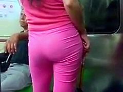 PINK ON THE TRAIN