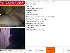 Omegle Girl Using Dildo