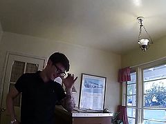 Blow job in a motel