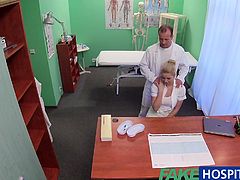 FakeHospital Sexy nurse gets creampied by doctor