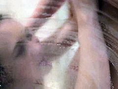 Elexis Monroe is completely naked and plays with her pussy non-stop