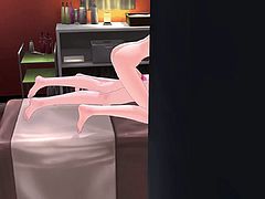 MMD Two Cuties One Special Massage GV00105