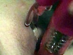 Teen closeup masturbating pussy pulse orgasm