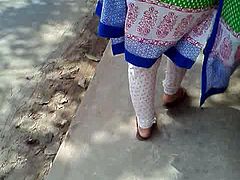 Bangla ass on street