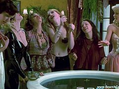 Ione Skye and Alicia Witt - Four Rooms (1995)