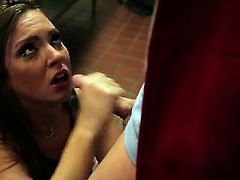 Maddy OReilly shows off her body parts while getting her sweet hammered good and hard by horny as hell guy