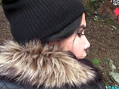 If your purse is full of cash, you can pick up beautiful teens from streets, by offering them handful of cash. This public pickup video starts with sensual blowjob and turns into a quick fucking session. Her ass is fleshy and I am sure that her boyfriend always prefers fucking her from behind.