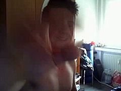 Cute German Boy With Huge Cock Cums On Cam, Hot Big Ass Too