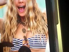 Nina Agdal Cum Tribute 3