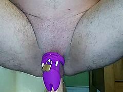 hubby got is cage on