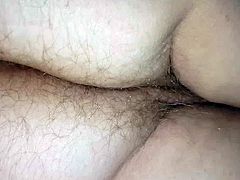 hidden shot of her hairy asshole & hairy pussy