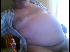 grandpa cum on cam