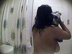 Indian Girlfriend DC in Hidden Shower Cam 3