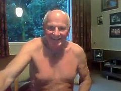 grandpa cum on cam