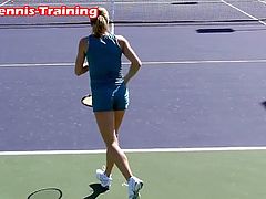 Camila Giorgi in slow motion