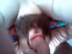 Daddys Schwanz gelutscht