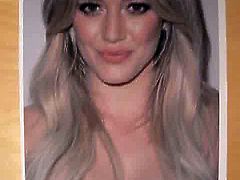 Hilary Duff Facial