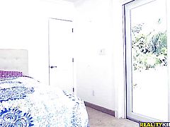 Blonde chachita Sean Lawless with phat booty and trimmed pussy wants this blowjob session with horny fuck buddy to last forever
