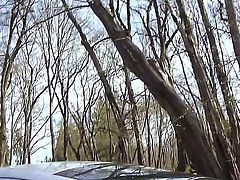 Vinna Reed gets a ride to the forest to make a sexy video in nature. We see her next to the car giving a blow job. Then she offers her pussy up and gets pounded.